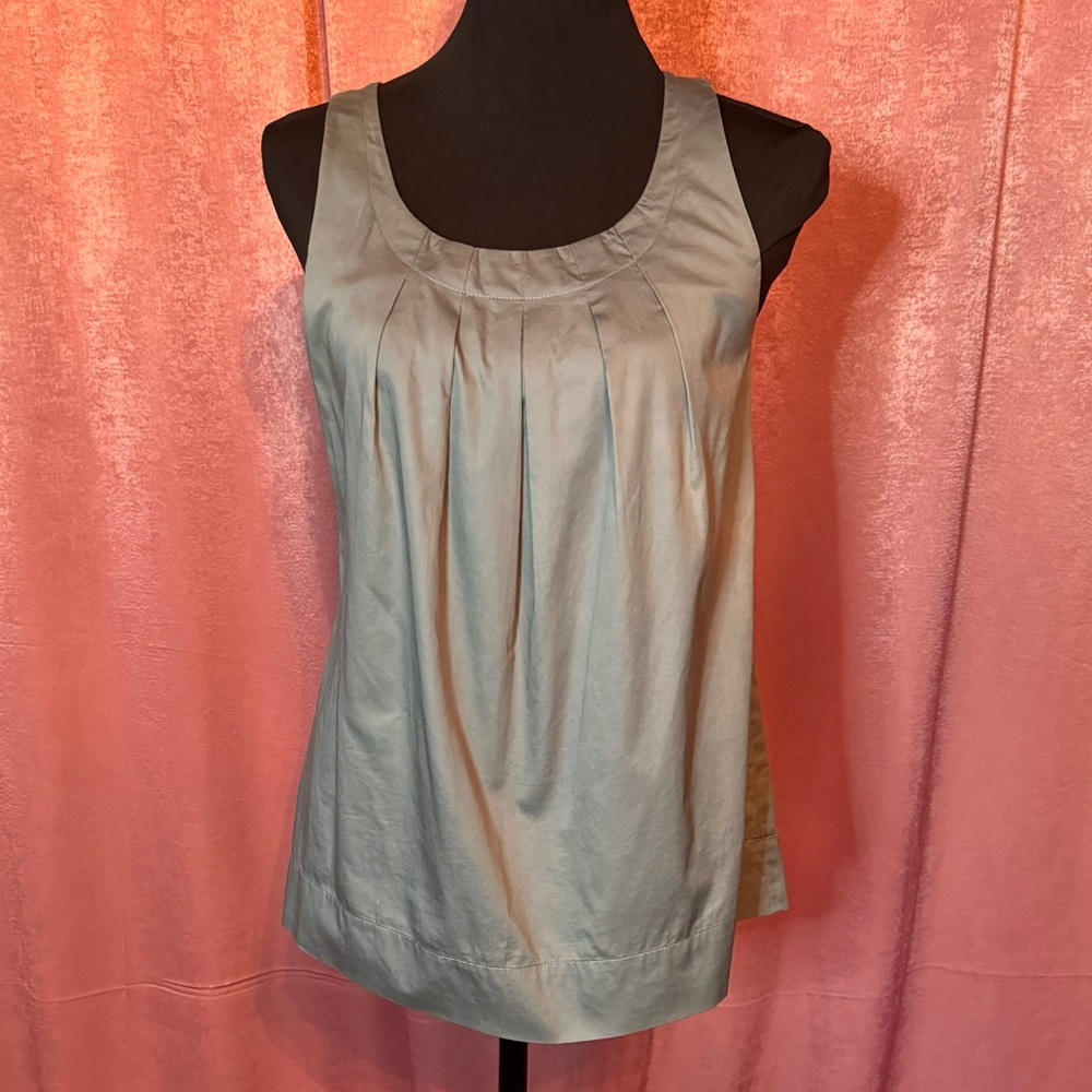 Calvin Klein pleated tunic tank SZ S - Picture 1 of 5